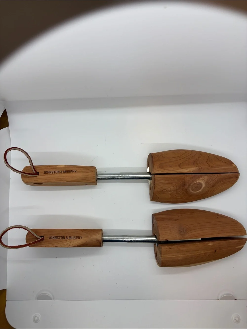 Johnston & Murphy Cedar Shoe Trees - Natural Wood Brown (Pair)